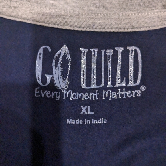 Blue Go Wild Tunic XL - Picture 2 of 2